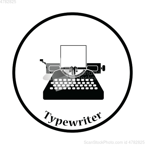 Image of Typewriter icon