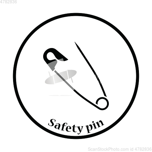 Image of Tailor safety pin icon