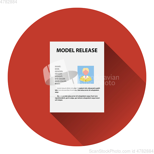 Image of Icon of model release document