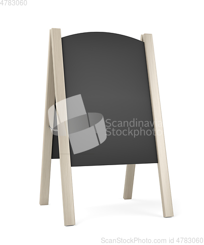 Image of Wooden menu display board