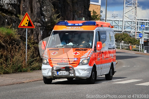 Image of Ambulance on Emergency Call