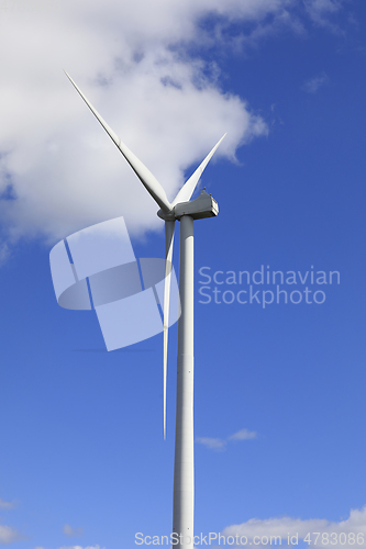 Image of Wind Turbine against Sky