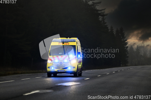 Image of Ambulance on Emergency Call