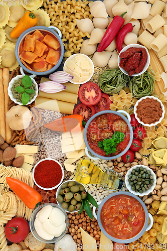 Image of Italian & Mediterranean Food For Balanced Nutrition