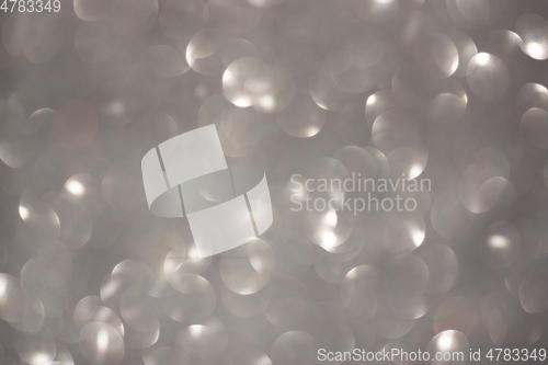 Image of Glittering round circles of bright light bokeh background