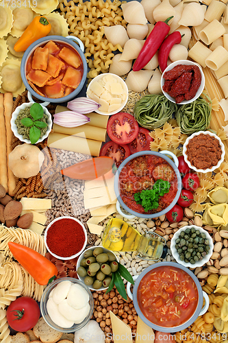 Image of Italian & Mediterranean Food For Balanced Nutrition