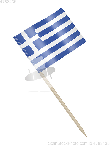 Image of Greek flag toothpick