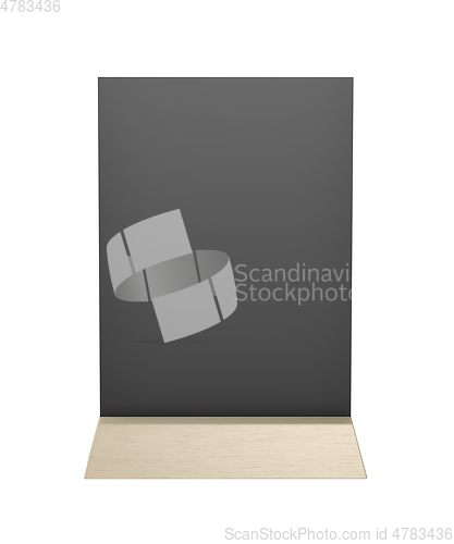 Image of Wooden menu holder