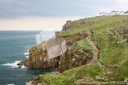 Image of cornwall rough coast
