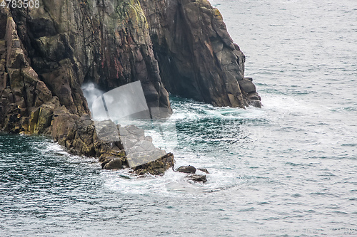 Image of cornwall rough coast