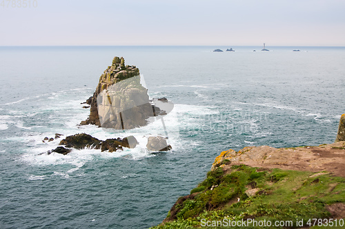 Image of cornwall rough coast