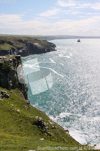 Image of cornwall rough coast