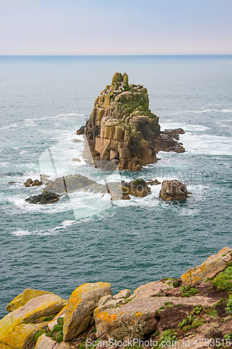 Image of cornwall rough coast