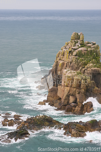 Image of cornwall rough coast