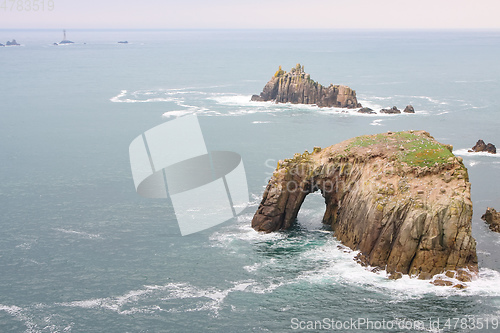 Image of cornwall rough coast