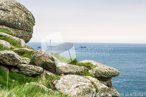 Image of cornwall rough coast