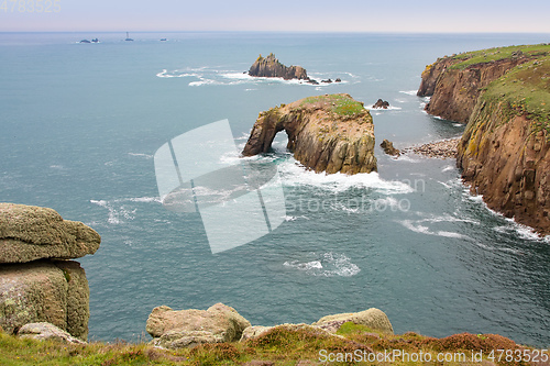 Image of cornwall rough coast