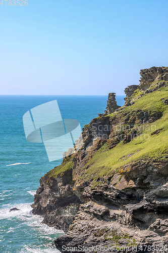 Image of cornwall rough coast