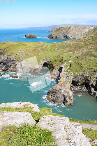 Image of cornwall rough coast