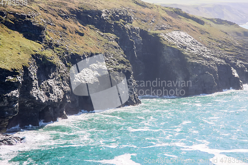 Image of cornwall rough coast