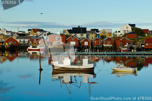 Image of Calm fishing village
