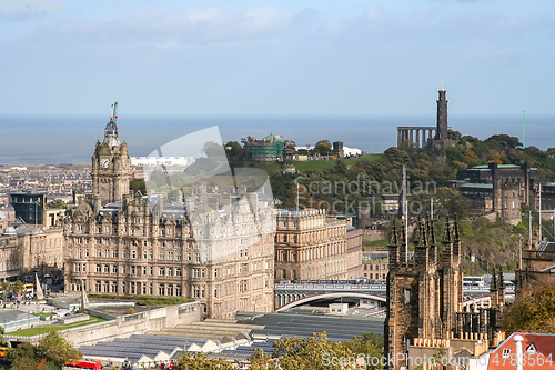 Image of Edinburgh capital city of Scotland Great Britain UK