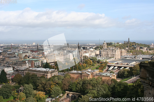 Image of Edinburgh capital city of Scotland Great Britain UK