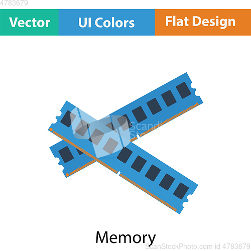 Image of Computer memory icon