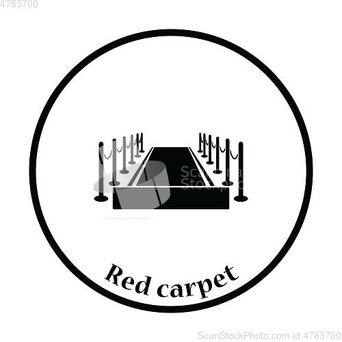 Image of Red carpet icon