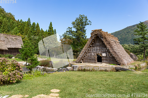 Image of Traditional Japanese village Shirakawago