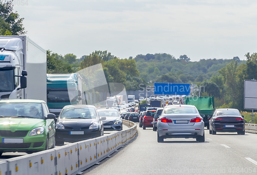 Image of highway scenery in Southern Germany