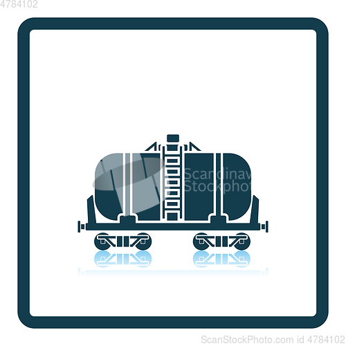 Image of Oil railway tank icon