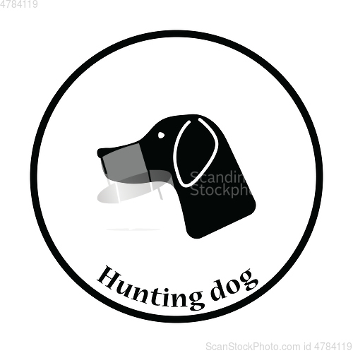 Image of Hunting dog had  icon