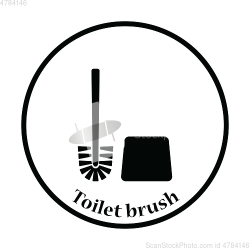 Image of Toilet brush icon