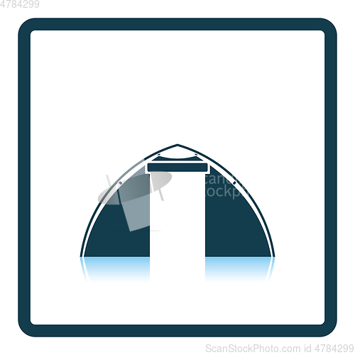 Image of Touristic tent  icon