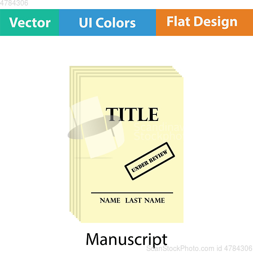 Image of Manuscript under review icon