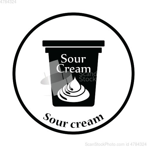 Image of Sour cream icon