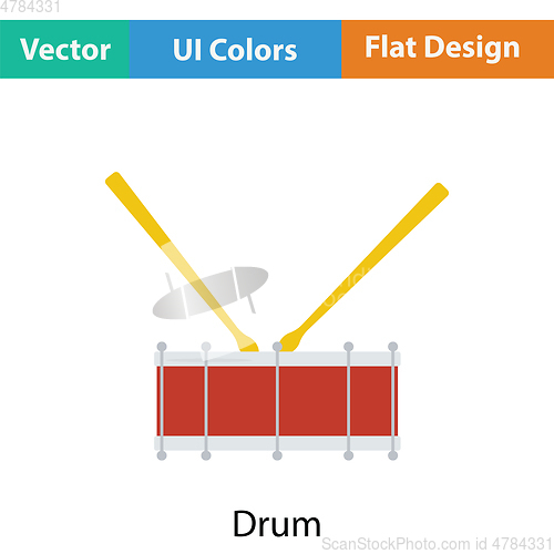 Image of Drum toy icon