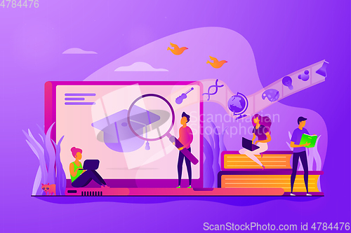 Image of Learning concept vector illustration