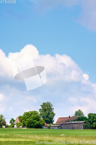 Image of rural scenery background