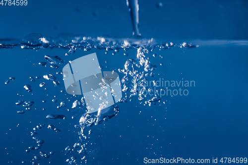 Image of water air bubbles background