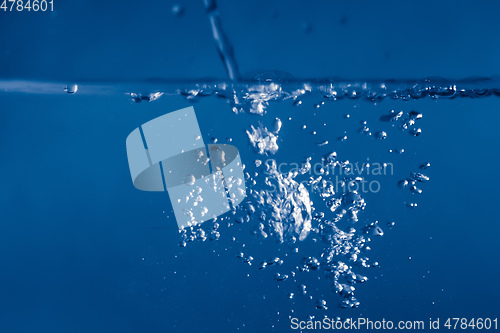 Image of water air bubbles background