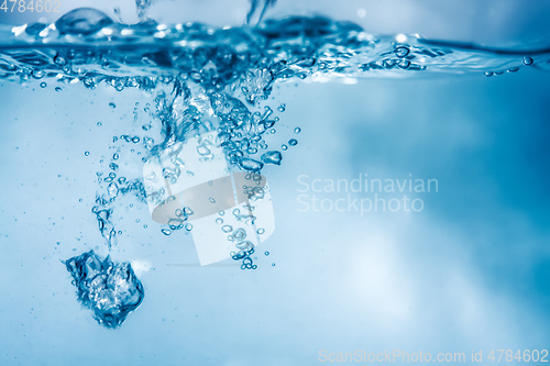 Image of water air bubbles background