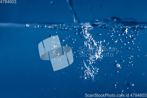 Image of water air bubbles background