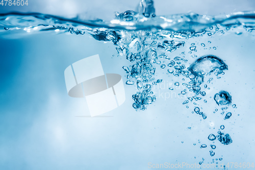 Image of water air bubbles background