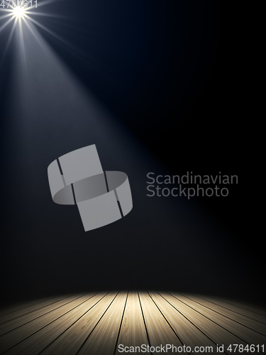 Image of moody stage light background