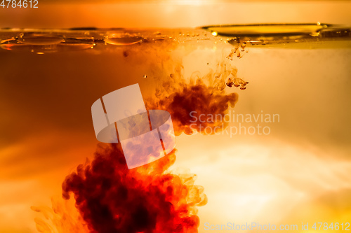 Image of water color splash background