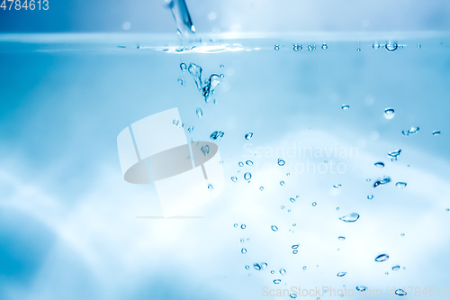 Image of water air bubbles background