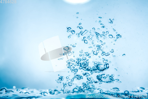 Image of water air bubbles background