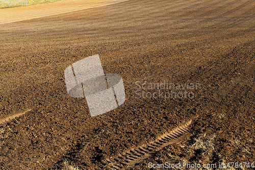 Image of Plowed agricultural field
